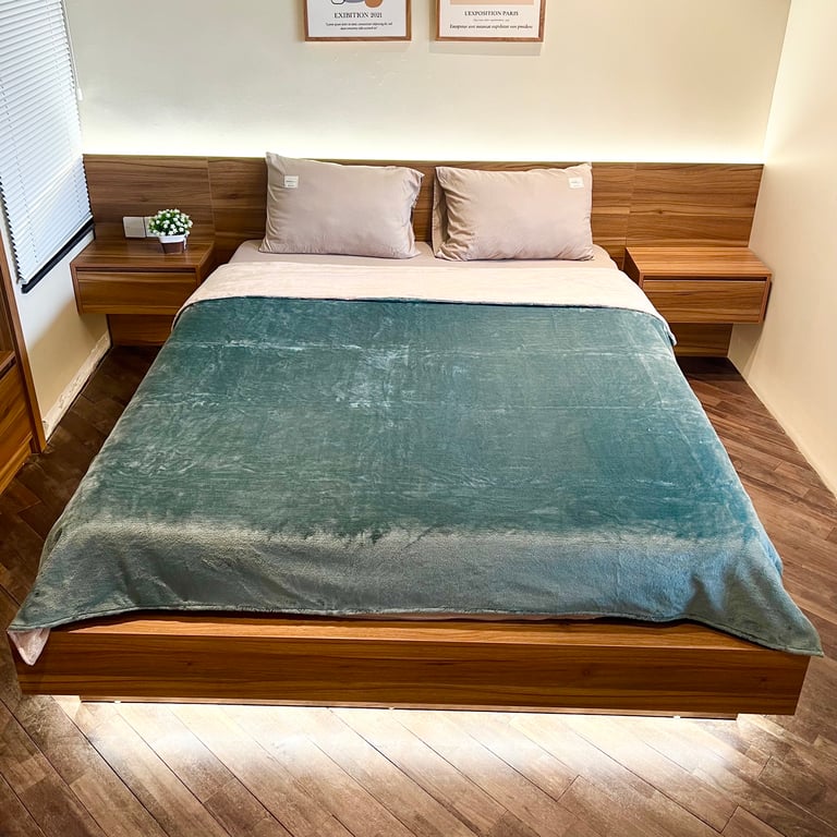 Chăn DUO CASHMERE - Siêu mềm - siêu ấm Kaiyo Nhật Bản