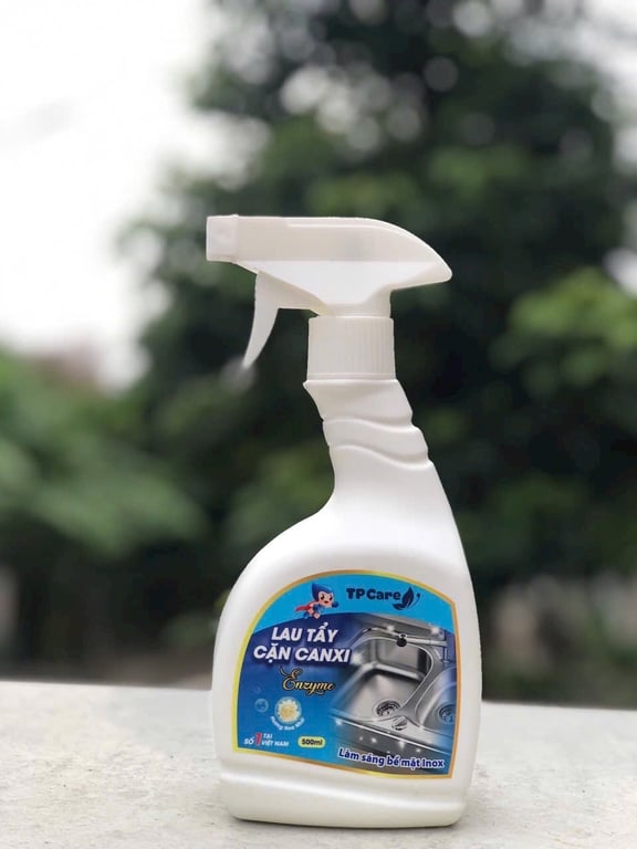 LAU TẨY CẶN CANXI TPCARE