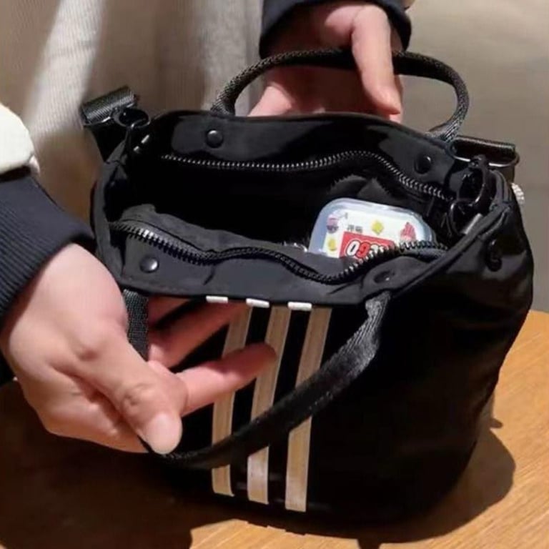 TÚI XÁCH PHỐI SỌC KẺ CHO NỮ