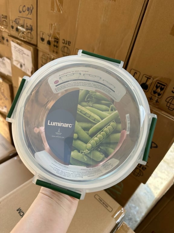 SET 3 HỘP THỦY TINH LUMINARC CAO CẤP 980ML😍