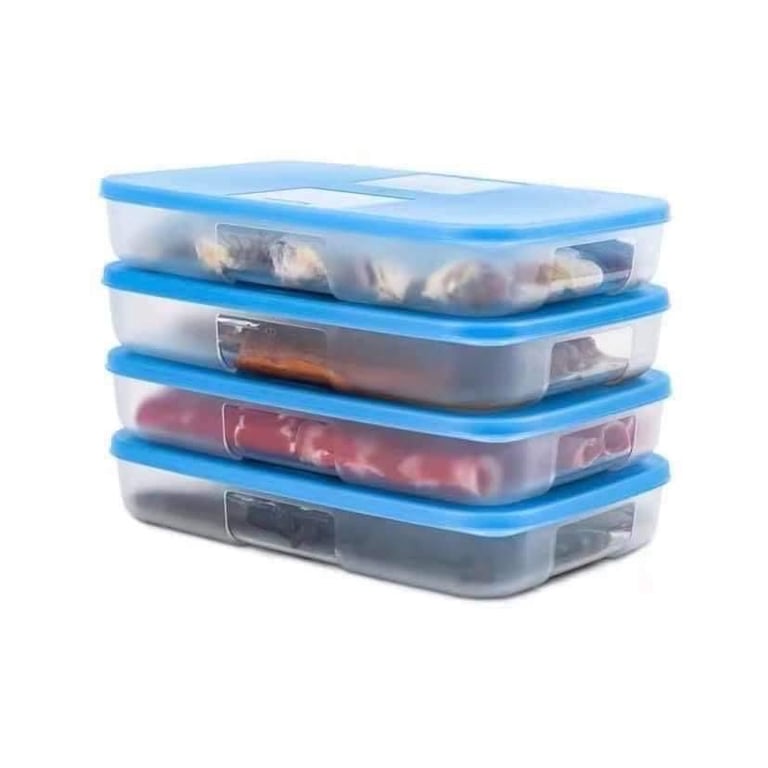 Set 4 hộp trữ đông happy set 650ml thấp