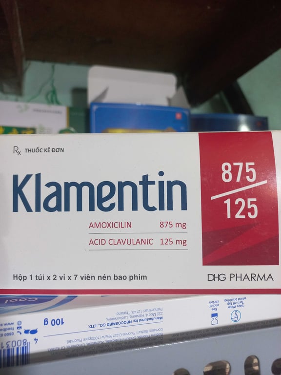 Klamentin 1g h/14v nén