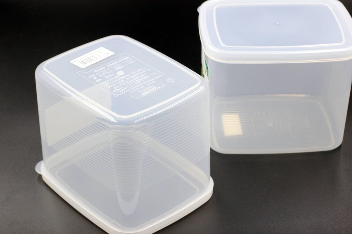 Set 3 Hộp nhựa dẻo 1600ml Inomata Nhật Bản