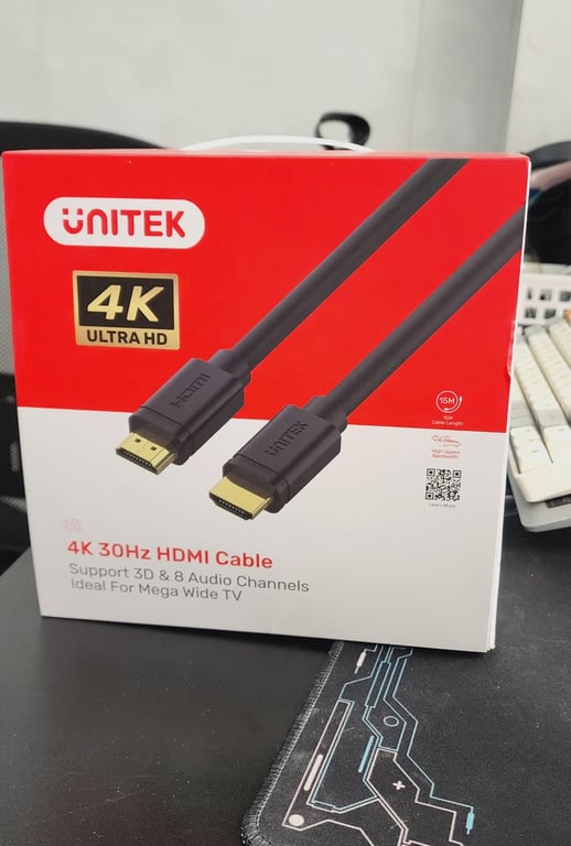 CÁP HDMI 2.0 4K UNITEK (20m) C11046BK 4K