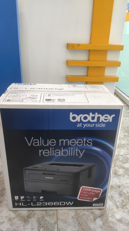 Máy In Laser Trắng Đen Đơn Năng Brother HL-2366DW - Chính Hãng