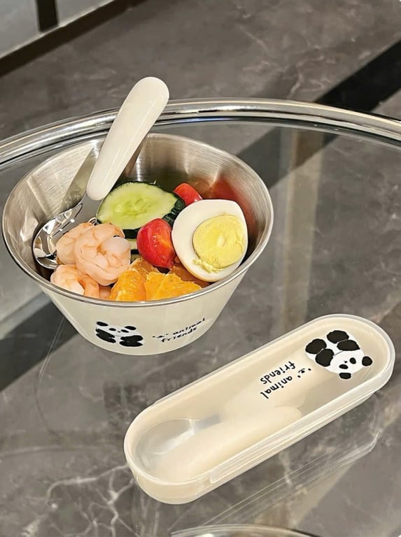 Set  Thìa dĩa inox 304 cho bé