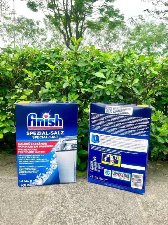 💦 MUỐI RỬA BÁT Finish 1.2kg