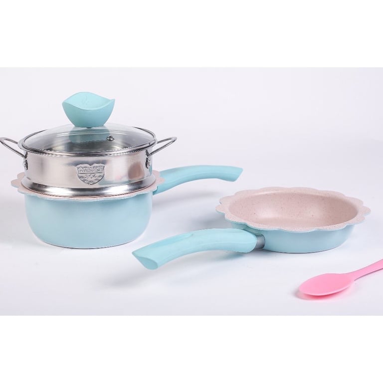 Bộ nồi chảo đá cao cấp chế biến ăn dặm cho bé SEKA