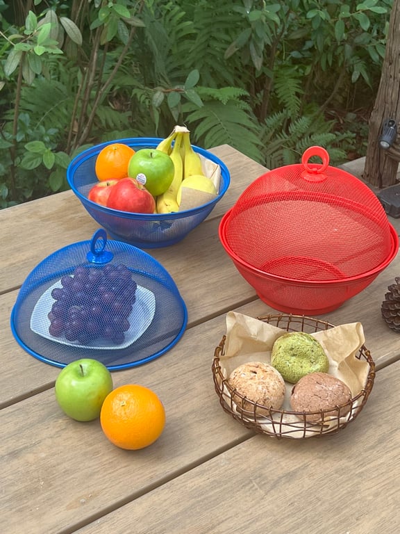 Bộ rổ hoa quả lồng bàn Kaiyo 27cm