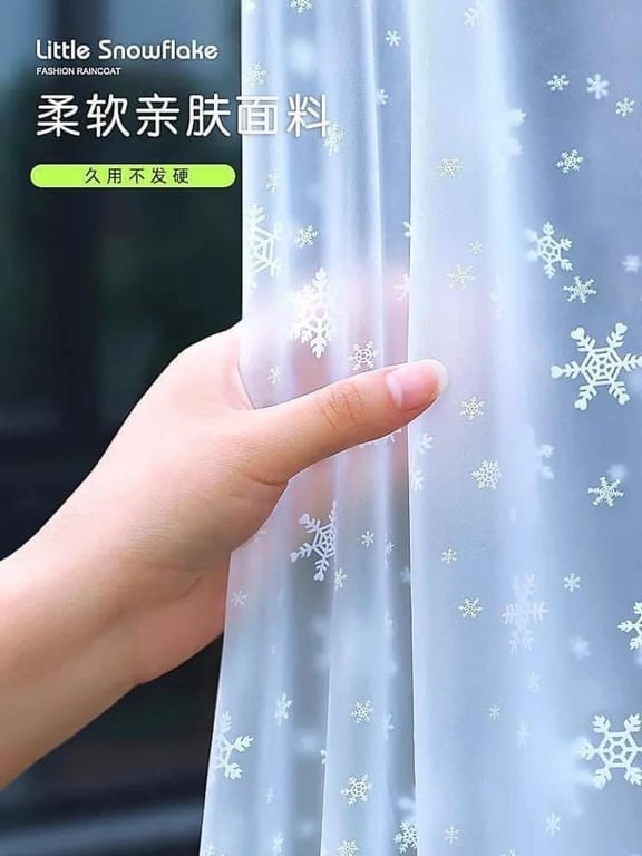 áo mưa nhựa trong siêu dai 1 đầu