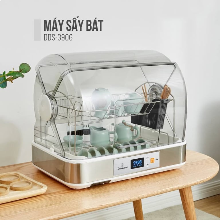 Thế thì Máy Sấy Bát Smartcook DDS-3906