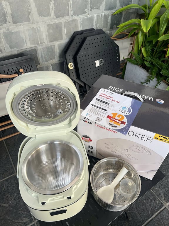 Nồi Cơm Điện Tử Lòng Nồi Vân Lục Giác 1.8L Kailer KL-RC2028