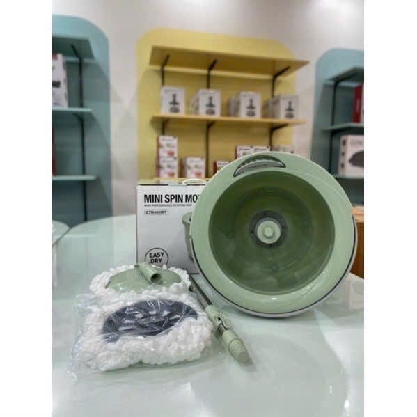 CÂY LAU NHÀ MINI LOCK&LOCK 2 BÔNG LAU ETM498MIT MÀU MINT