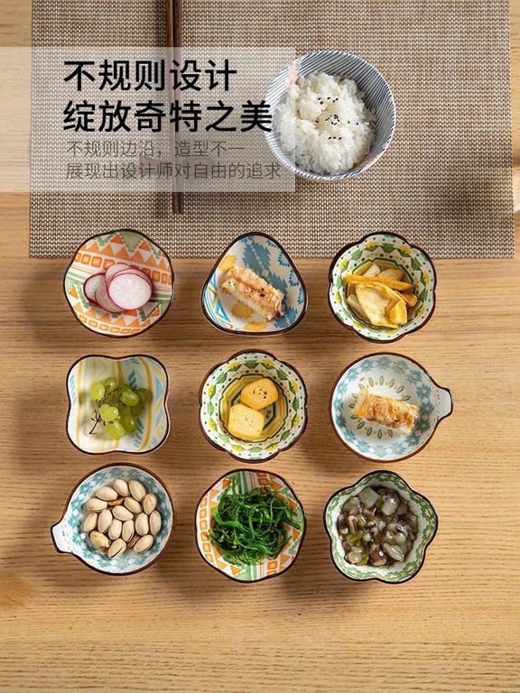 ĐĨA CHẤM PHONG CÁCH NHẬT BẢN