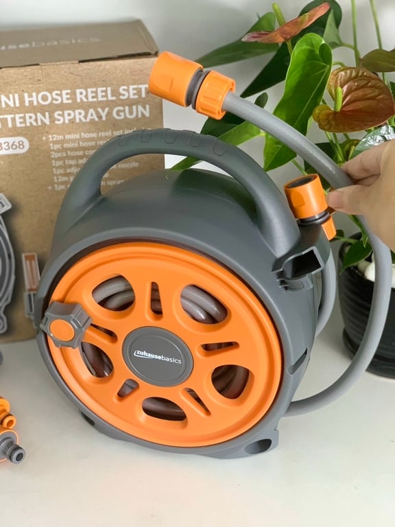 Bộ vòi nước tưới cây mini 12m đi kèm với súng phun nước Lebenlang LBLB3368