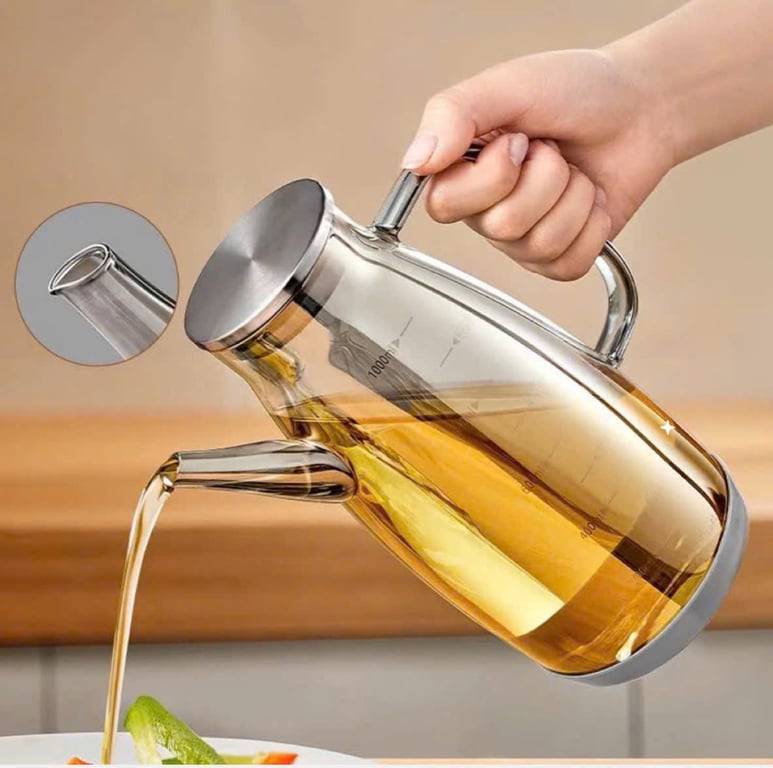 BÌNH RÓT DẦU ĂN, NƯỚC MẮM THỦY TINH