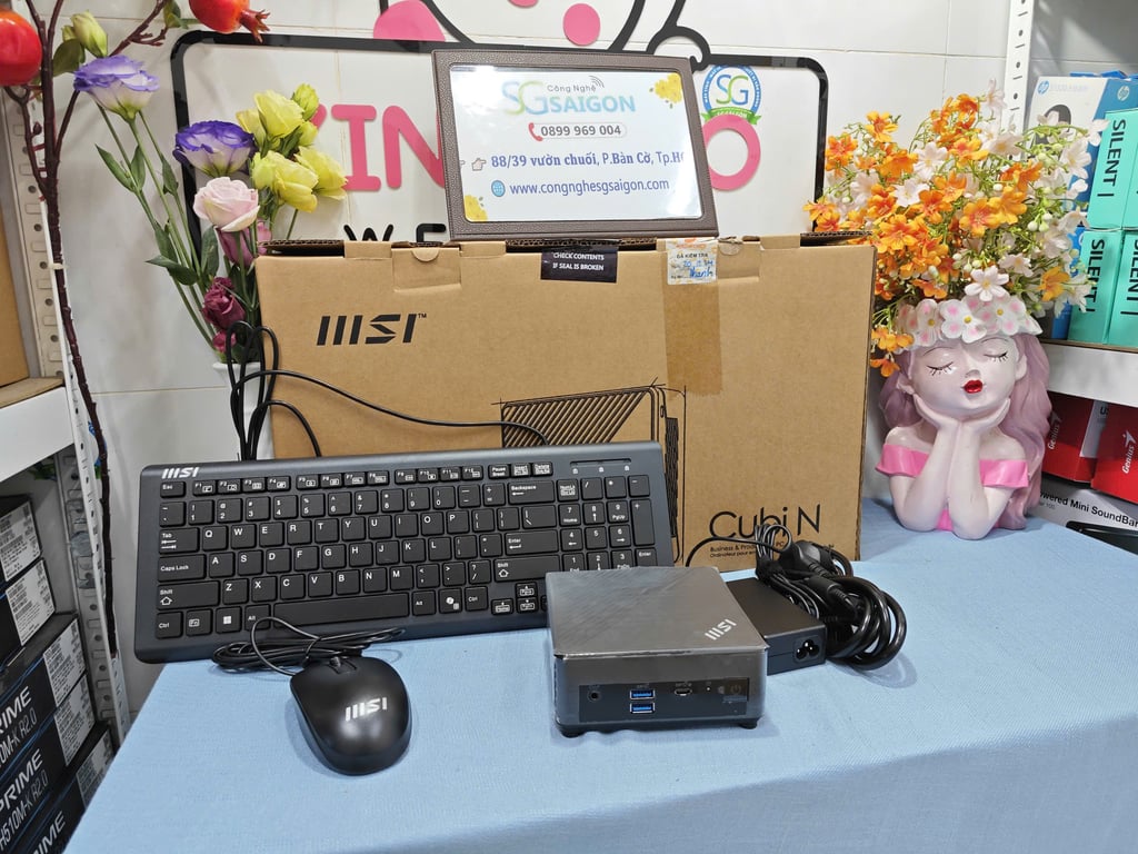PC Mini MSI CUBI N ADL-235XVN (CUBI B0A9)