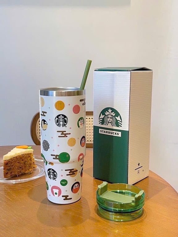 Cốc giữ nhiệt starbucks 900ml