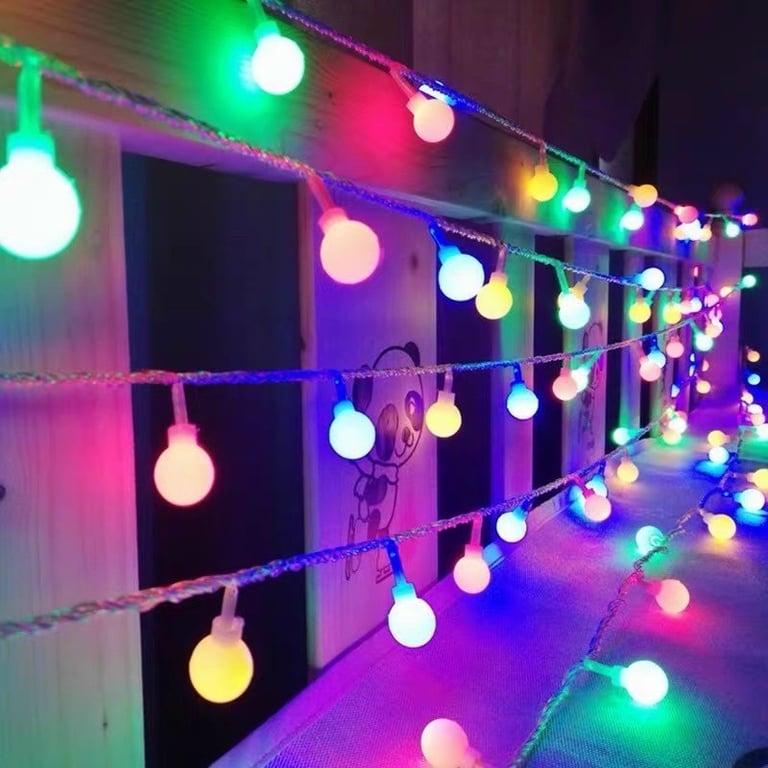 ĐÈN NHÁY BI BỌT TRANG TRÍ ( Đa sắc màu)