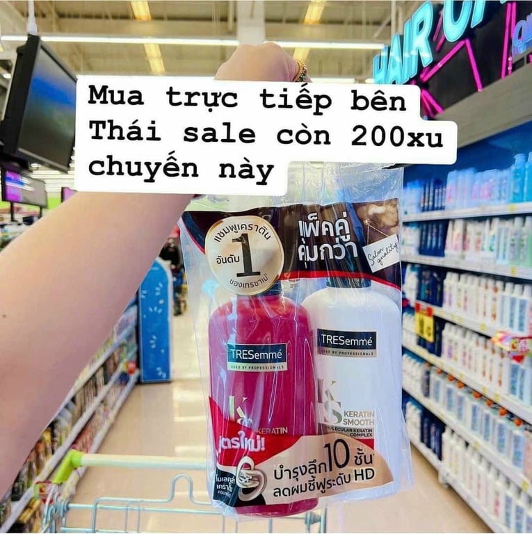CẶP GỘI XẢ TRESEMME THÁI