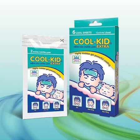 Dán hạ sốt Coolkid h/3 gói
