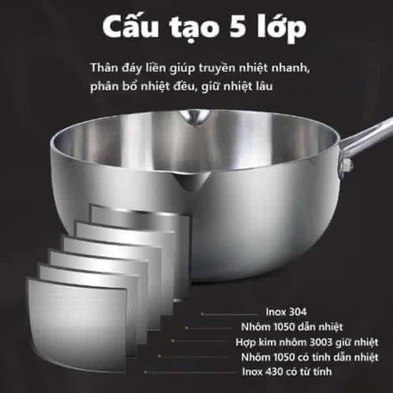CHẢO TUYẾT SÂU LÒNG SEKA size 22-24-26