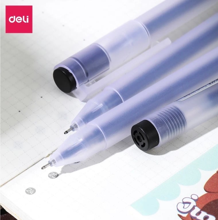 BÚT BI NƯỚC DELI MỰC GEL EG67 NGÒI 0.5mm