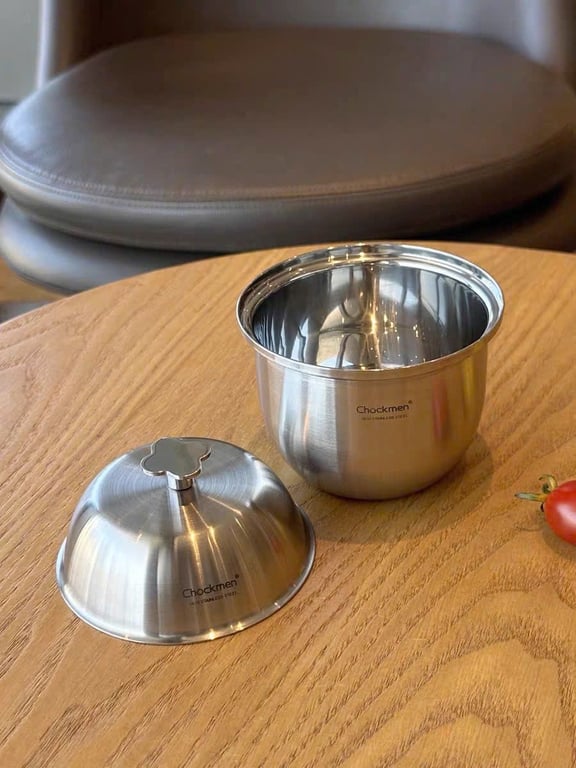 Hũ chưng yến 340ml inox18/10 Chockmen - C476