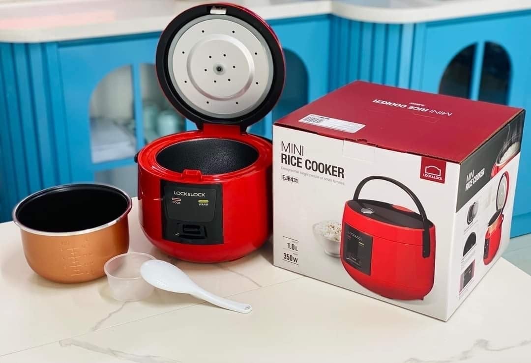 NỒI CƠM ĐIỆN MINI DUNG TÍCH 1L LOCK&LOCK EJR431