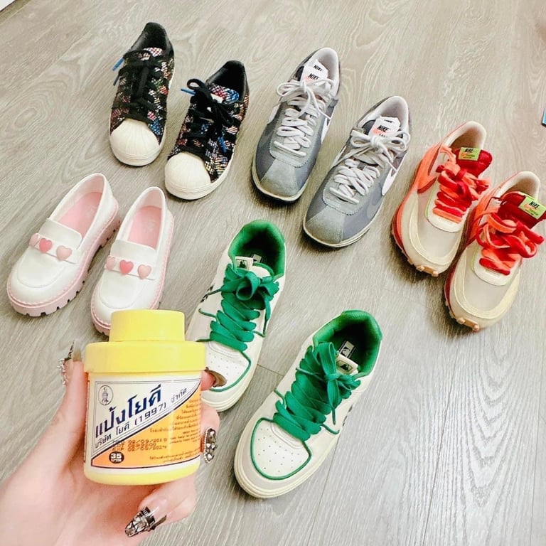 PHẤN THẢO MỘC KHỬ MÙI HÔI CHÂN THÁI LAN