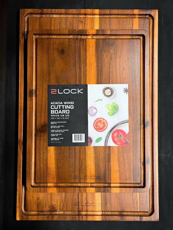 THỚT GỖ HÀN QUỐC 2LOCK SIÊU ĐẸP