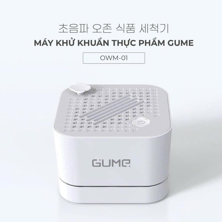 MÁY KHỬ KHUẨN THỰC PHẨM GUME (OWM01)