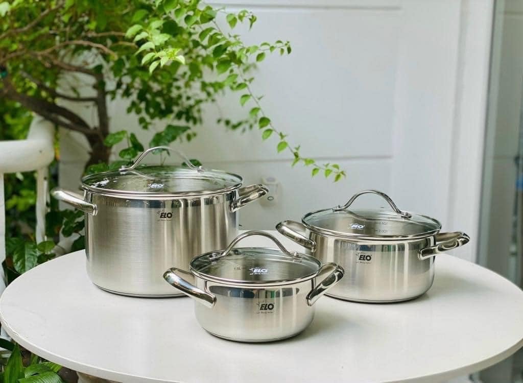 🇩🇪 Bộ nồi Elo Belle 3 món - made in Germany