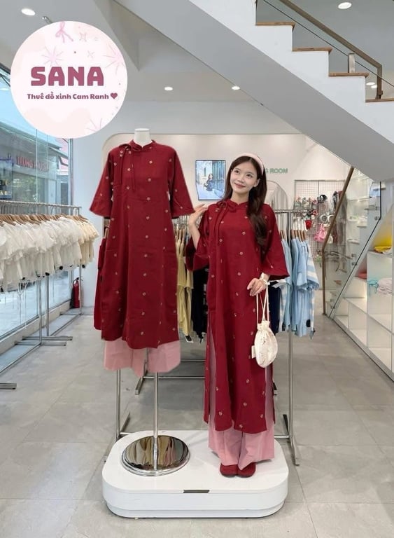 AD hoa nhí dây nơ hvn