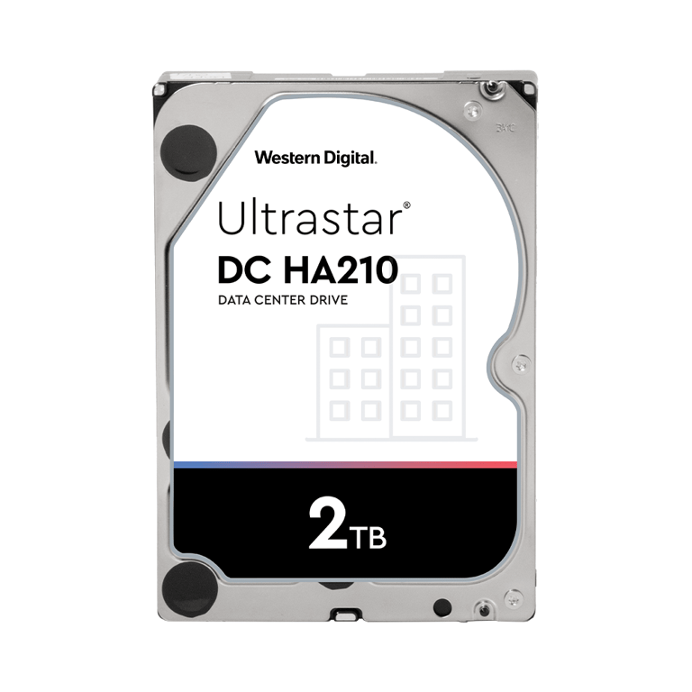 Ổ Cứng HDD WD Ultrastar HA210 2TB 3.5 inch SATA Ultra 512N SE 7K2 128MB Cache 7200RPM HUS722T2TALA604