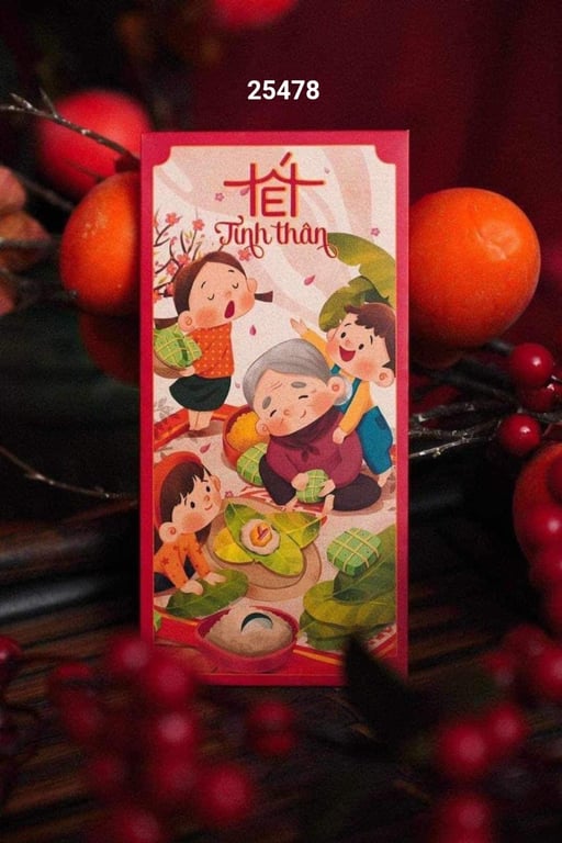 BAO LÌ XÌ - mẫu độc lạ LÌ XÌ GIA ĐÌNH TẾT NEW 2O24