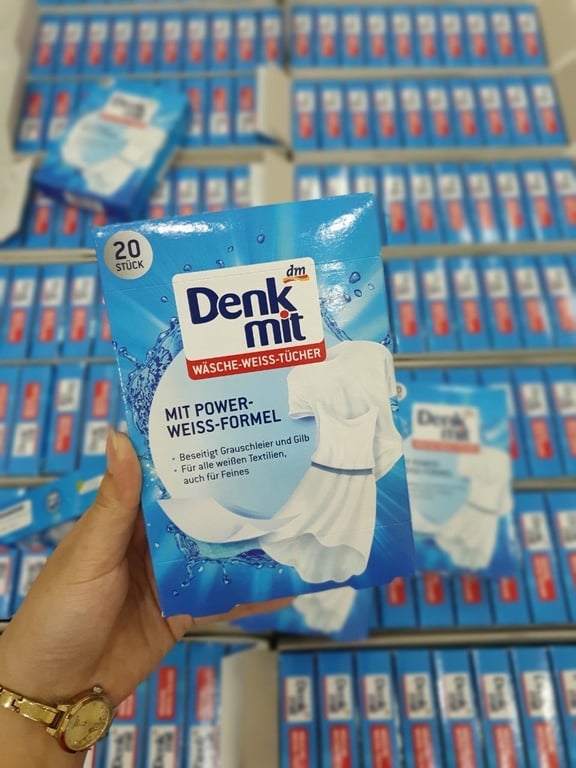 GIẤY TẨY TRẮNG QUẦN ÁO DENKMIT