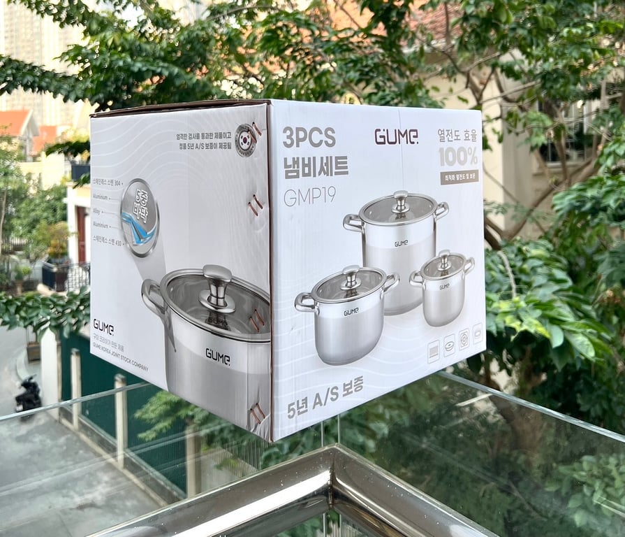 bộ 3 nồi Gume