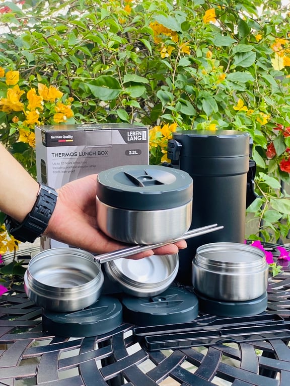 Hộp cơm Lebenlang Đức LBT856 2200ml