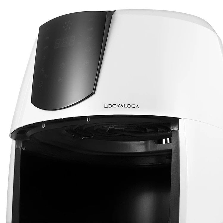 NỒI CHIÊN KHÔNG DẦU LOCK&LOCK GIGITAL 5.2L EJF351WHT