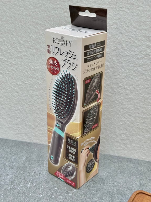 LƯỢC CHẢI MASSAGE ĐA NĂNG RELAFY (DÙNG PIN)