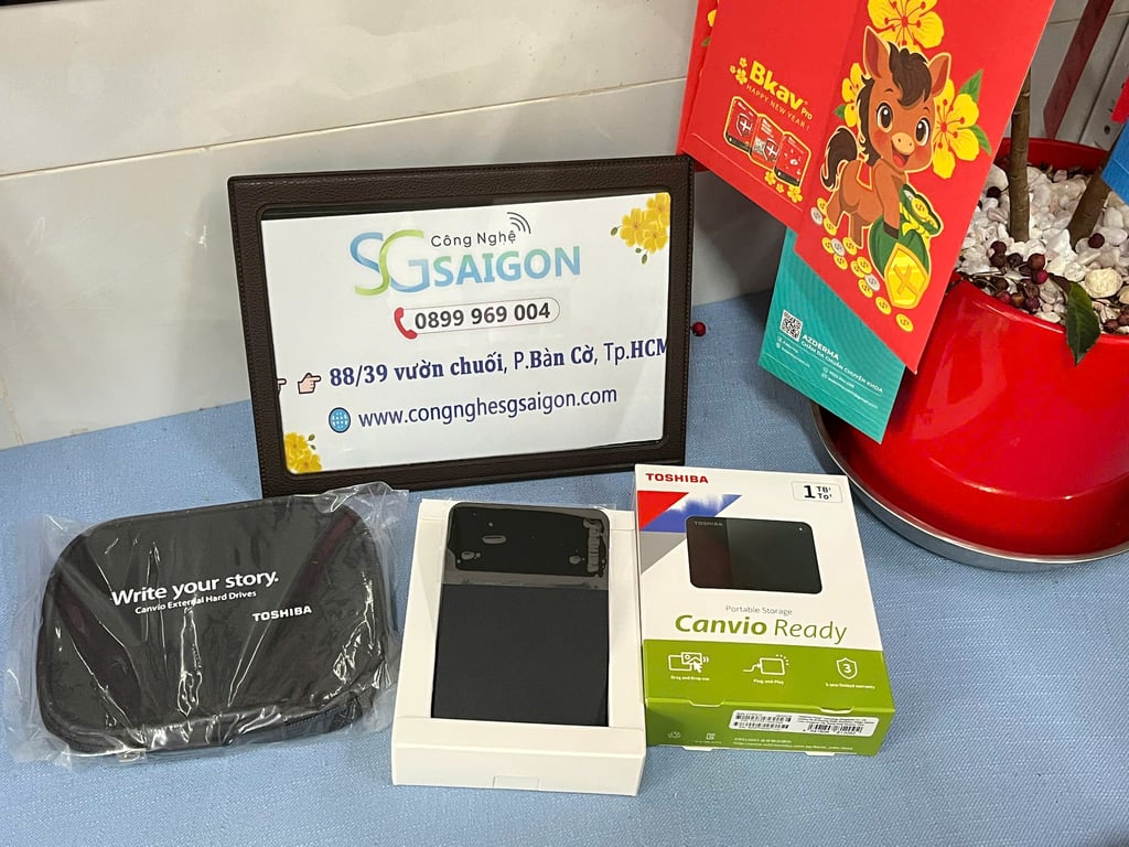 Ổ cứng gắn ngoài HDD TOSHIBA 1TB 2.5 Inch HDTP310AK3AA