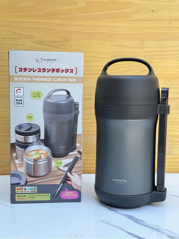 Hộp giữ nhiệt kaiyo 1600ml