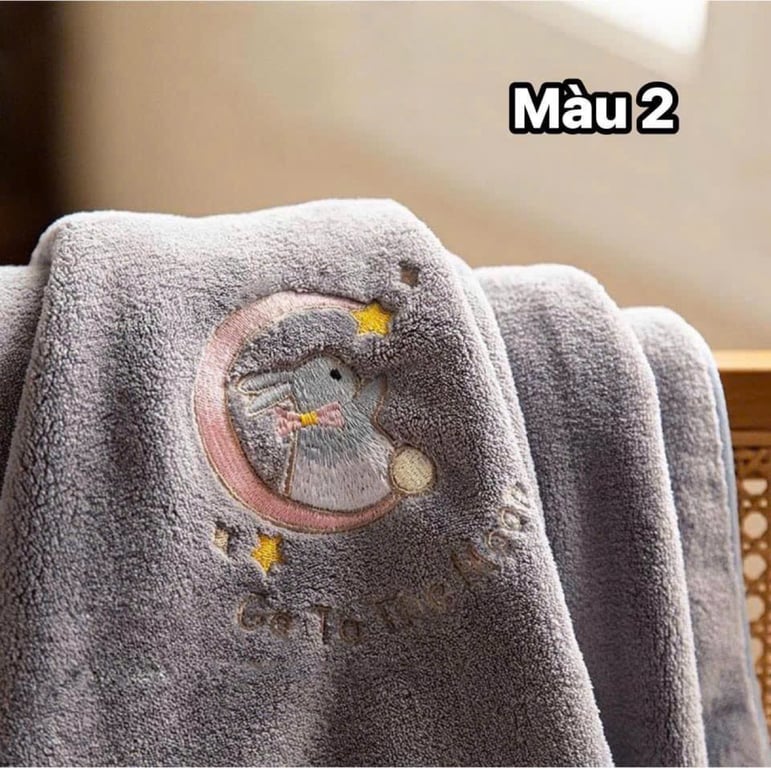 Khăn tắm Thỏ 70*140cm