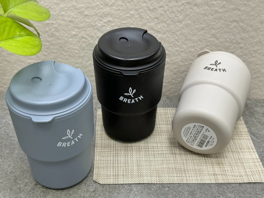 Ly pha cafe nắp xoay 3 nấc Nhật Bản