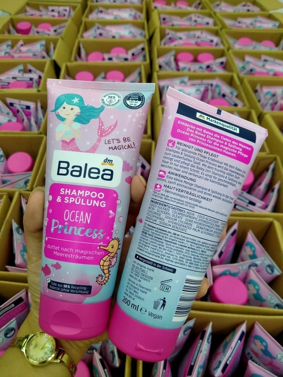 DẦU GỘI XẢ TÓC BALEA CÔNG CHÚA NHỎ 200ML ĐỨC