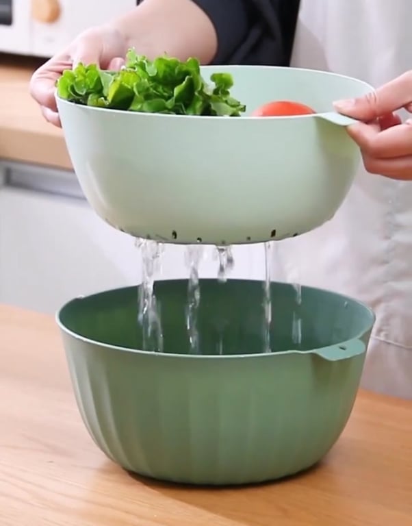 set 4 rổ+ 4 chậu