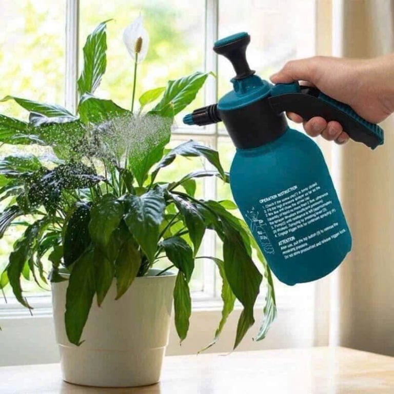 Bình xịt tưới cây có áp lực khí nén