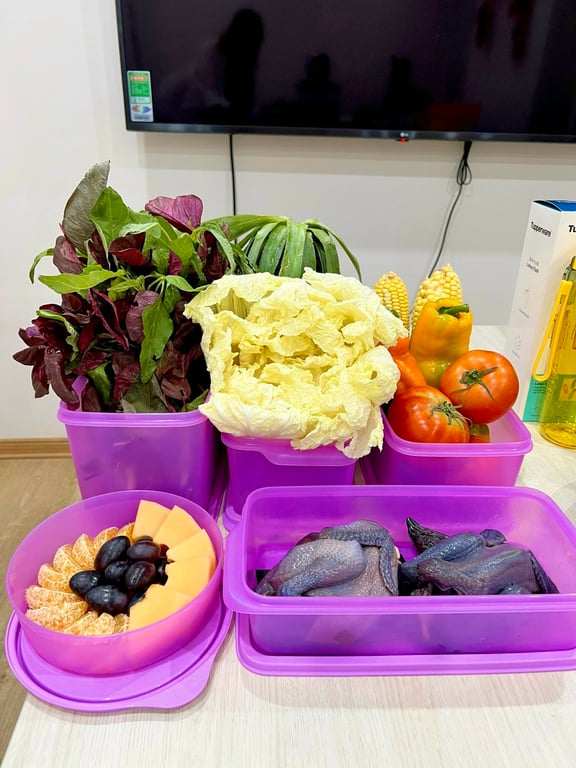 SET TRỮ MÁT FRESHIA TUPPERWARE 5