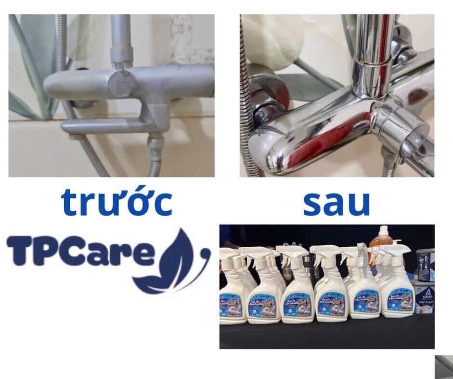 LAU TẨY CẶN CANXI TPCARE